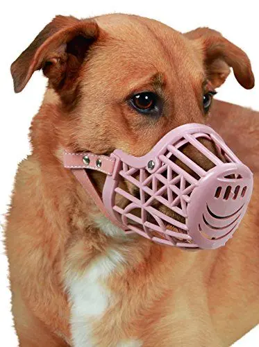 Produktbild: Kerbl Pet Maulkorb Kunststoff Größe 7 U 39cm, Korbtiefe 9cm, braun