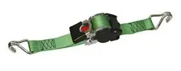 Produktbild: Kerbl Automatik Zurrgurt 50mm / 3,0m Zurrkraft 750/1500kg, Spitzhak, grün