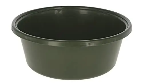 Produktbild: Kerbl Futterschale (Futternapf, Futterschüssel) 6 Liter, Olivegrün, Nr. 324813