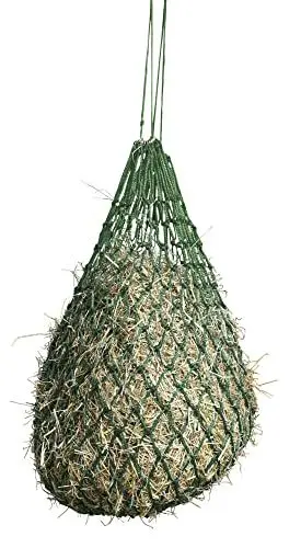 Produktbild: Kerbl Heunetz (Maschenweite 5x5 cm, Farbe grün, engmaschiges Futternetz, für Pferde, Verlängerung der Fresszeiten) 321297