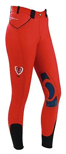 Produktbild: Kerbl Kinder Reithose Bali, Rot, 176