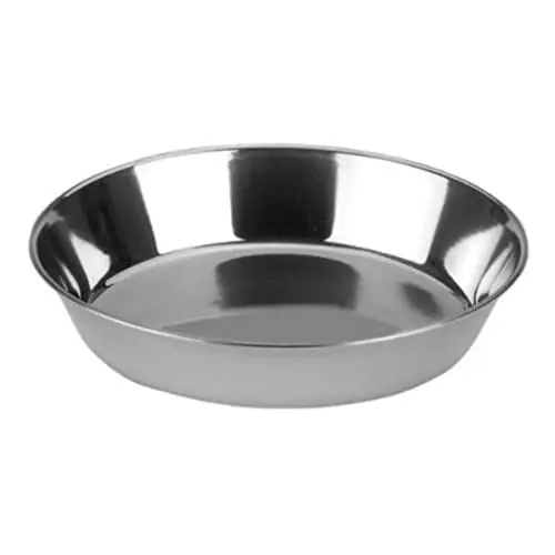Produktbild: Kerbl Pet Edelstahl Katzennapf ø 13cm, 300 ml, silber