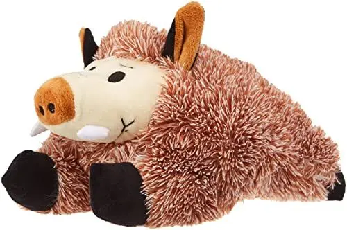 Produktbild: Kerbl Wildschwein (L x B x H 25 x 15 x 10 cm, für Hunde, mit Squeaker, aus weichem Softplüsch) 82331