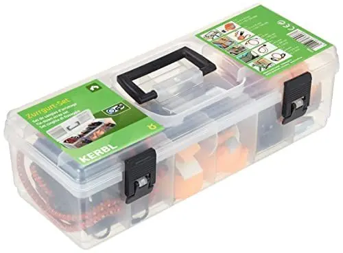 Produktbild: Kerbl Zurrgurtset 16tlg. in Box, 35.99 x 15.01 x 11 cm, bunt