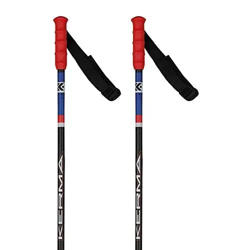 Produktbild: Kerma Jungen x Skistock, Schwarz, 115