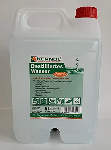 Produktbild: Kerndl Destilliertes Wasser 5 Liter