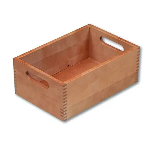 Produktbild: KESPER 18410 Stapelkiste/Allzweckkiste 30 x 20 x 13 cm, Buchenholz/Holzkiste