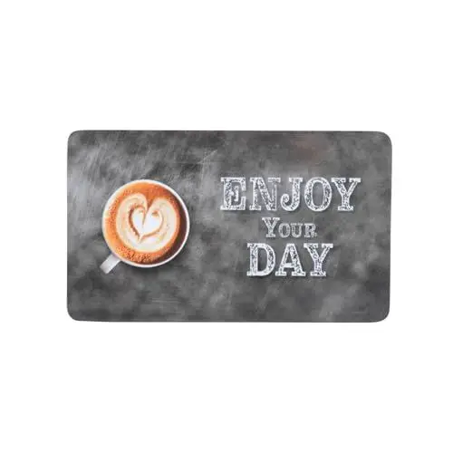 Produktbild: Kesper Dekor Frühstücksbrettchen Enjoy Your Day, Melamin, Mehrfarbig, 23,5