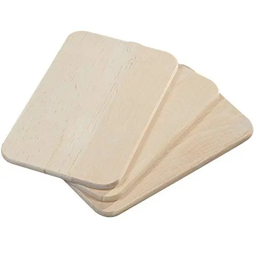 Produktbild: Kesper | Frühstücksbrettchen aus Birkenholz | 3er Pack | 22 x 14 cm | ideal als Schneidbrett zum Frühstück