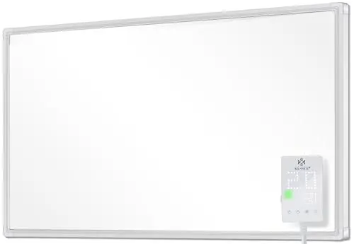 Produktbild: KESSER® Infrarotheizung Mit Thermostat Infrarotheizkörper Elektroheizung Infrarot Heizung Wandheizung - 28 unterschiedliche Routineprogramme, Heizkörper Heizpaneel 1000W Mit Steckdosenthermostat