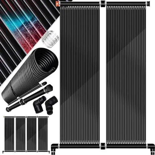 Produktbild: KESSER® Solarkollektor Poolheizung 500 x 70 cm, Warmwasser Heizung Solarheizung für Pools Schwimmbad bis 20.000 l Wasserinhalt l Beliebig erweiterbar l UV-beständiger Kunststoff