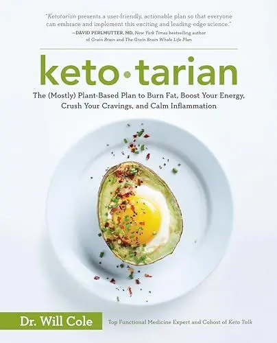 Produktbild: Ketotarian: The (Mostly) Plant-Based Plan to Burn Fat, Boost Your Energy, Crush Your Cravings, and Calm Inflammation: A Cookbook