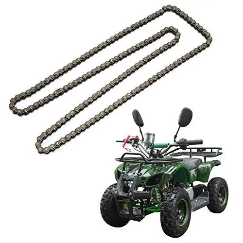 Produktbild: Kette 25H,Pocket Bike Kette,Pocket Bike Ersatzteile,25H 158Links Edelstahl Kette Passt Für Pocket Bike Mini Quad ATV Roller