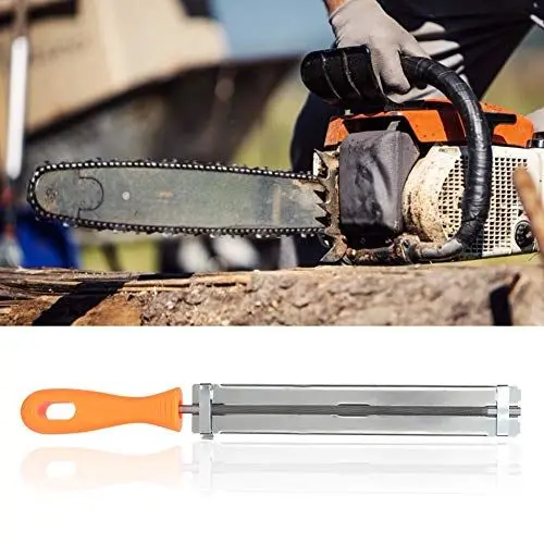 Produktbild: Kettenfeilen-Schärfwerkzeug Zum Schneiden von Holzarbeiten mit Ergonomischem Griff für den Holzeinschlag Im Garten
