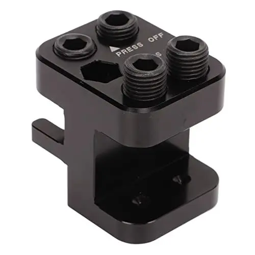 Produktbild: Kettenglied-Presswerkzeug, Motorrad-ATV-Master-Link-Presswerkzeug, Billet-Aluminium, Schwarz Eloxiert, für 520 525 530 Kette