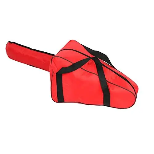Produktbild: Kettensägenkoffer, Transporttasche Kettensägentasche, Tragetasche, Tragbarer Schutz, Wasserdichter Halter, Tragetasche, Kettensägenzubehör, Passend für Holzfäller-Kettensägen-Aufbewahrungstasche (Rot)