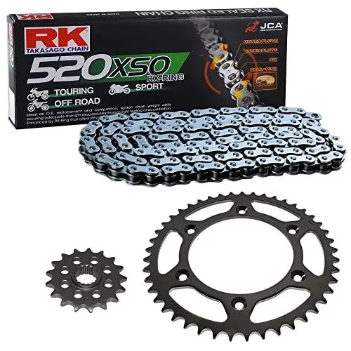 Produktbild: Kettensatz geeignet für Aprilia Pegaso 650 97-04 Kette RK 520 XSO 110 offen 16/47