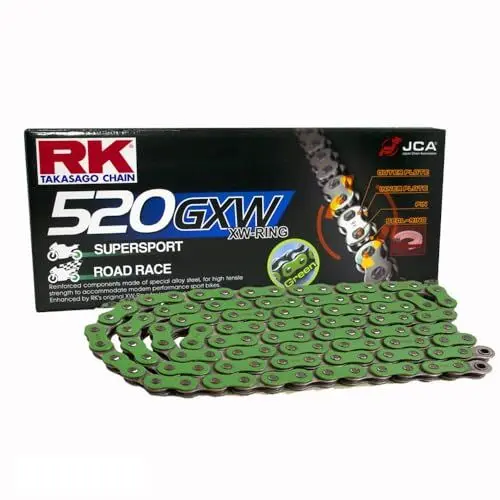 Produktbild: Kettensatz geeignet für Yamaha XJR 1200 95-98 Kette RK 532 GSV 110 offen 17/38