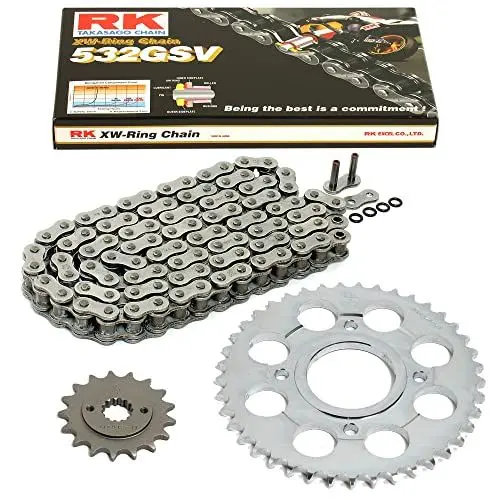 Produktbild: Kettensatz geeignet für Yamaha YZF 750 SP 93-98 Kette RK 532 GSV 104 offen 16/39