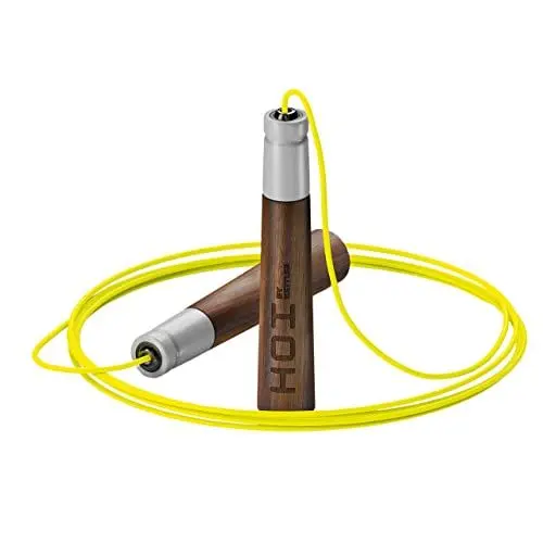 Produktbild: KETTLER Kettler Fitness Springseil mit Präzisionskugellagern und Stahlseil, geölte Walnussgriffe für intensive Seilsprung-Workouts und Aufwärmübungen für Erwachsene in Profiqualität aus Österreich