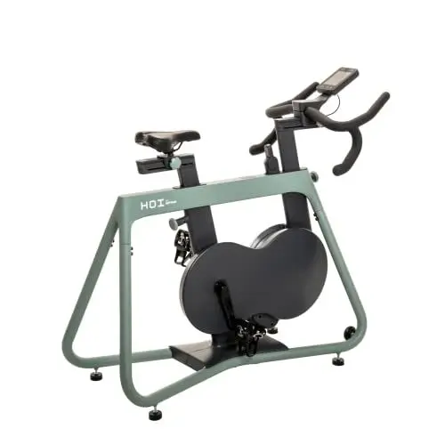 Produktbild: KETTLER SPORT Indoor Bike HOI SPEED EUCALYPTUS | Magnetbremse mit 20 Widerstandsstufen | Leistung bis zu 1000 Watt