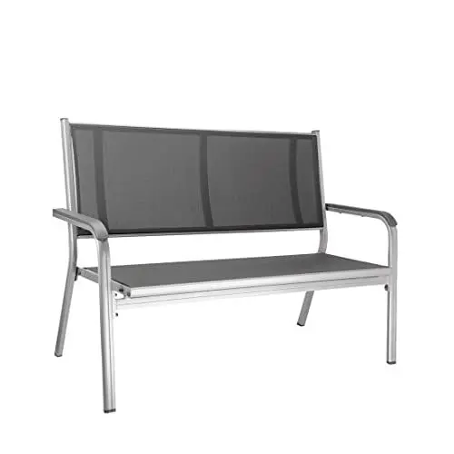 Produktbild: Kettler, 2er Bank, silber/anthrazit