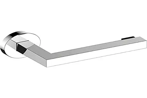 Produktbild: KEUCO Papier-Halter für Toiletten aus Metall, Hochglanz-verchromt, WC-Rollenhalter mit Rollenbremse für Badezimmer und Gäste-WC, Edition 90