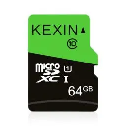 Produktbild: KEXIN 64GB Micro SD Karte mit SD Adapter MicroSDXC Speicherkarte 64 GB Class 10, UHS-1 Micro SD Memory Karte Micro SD Card für Handy, Kameras, Tablet (U1, 64 GB)