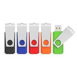 Produktbild: KEXIN USB Stick 3.0 64GB Speicherstick USB 5 Stück Datanstick 64 GB USB-Flash-Laufwerk High Speed Drive Memory Mehrfarbig 5er Pack Set