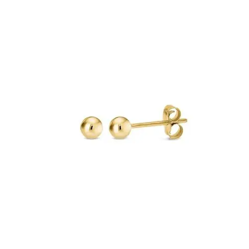 Produktbild: KEZEF Rund-Ohrstecker 3-9 mm | 585er Gold-Filled | Medizinische Ohrstecker für Damen, Herren & Mädchen | Trendiger Schmuck
