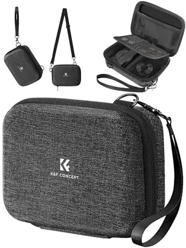 Produktbild: K&F Concept Digitalkamera Tasche kompatibel Fotokamera Tasche Eva-Hartschalendesign (nur Hülle)