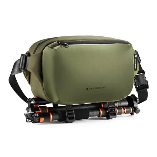 Produktbild: K&F Concept Kamera-Rucksack, Schultertasche, quadratische Tasche, Taschen für Fotografen, Kamera-Rechteck-Hülle, kompatibel mit Canon/Nikon/Sony/DJI Mavic Drohnen-Rucksack