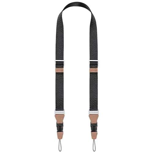 Produktbild: K&F Concept Kamera-Schultergurt für Fotografen, professioneller Kamera-Umhängegurt, Umhängetaschen Belt Strap kompatibel mit Sony Canon Nikon Fuji-Kamera, andere DSLR-Spiegelreflexkameras