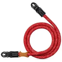 Produktbild: K&F Concept Kameragurt Kamera Schultergurt Camera Strap Kamera Tragegurt geeignet für DSLR SLR oder spiegellosen Kameras (Rot)
