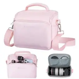 Produktbild: K&F Concept Kamera-Rucksack Schultertasche SLR-Taschen Umhängetasche Liner-Tasche Taschen für Fotografen Geeignet für den täglichen Gebrauch