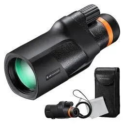 Produktbild: K&F Concept Monokular Teleskop 12x50 HD Handy Fernrohr Mit Arca-Schnittstelle für Vogelbeobachtung, Jagen, Wandern, Konzert (IP66 Wasserdicht Schwarz)