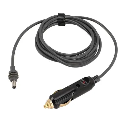 Produktbild: Kfz Ladegerät Netzkabel für Starlink, 18 AWG Satelliten DC Auto Netzteilkabel, Zigarettenanzünder zu DC Kabel, Auto Netzteil Ladekabel (5m/16,4ft)
