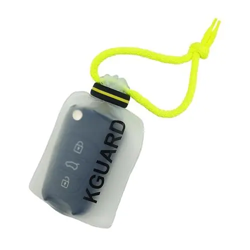 Produktbild: KGuard wasserdichte Tasche IPX8,für elektronische Autoschlüssel. Transparent. Bequem und kompakt. Entworfen für Wassersport (Surfen, Sup, Kitesurfen, Windsurfen, Folien, Schwimmen usw.)