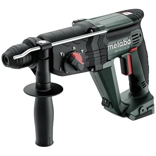 Produktbild: Metabo Akku-Kombihammer KH 18 LTX 24 – 601712840 – 18 V – Kombihammer zum Hammerbohren, Bohren und Meißeln – Ohne Akku und Ladegerät