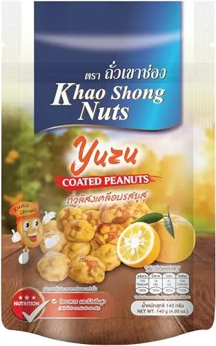 Produktbild: KHAO SHONG Erdnüsse mit Yuzu - 1 x 140 g