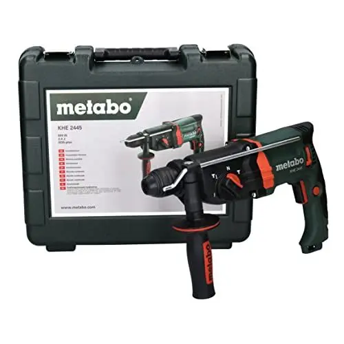 Produktbild: Metabo Kombihammer KHE 2445 – 601709500 – Kombihammer zum Hammerbohren, Bohren und Meißeln – 4 m Kabellänge