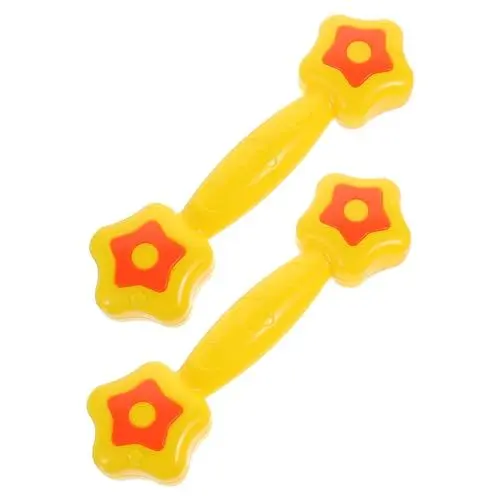 Produktbild: KICHOUSE 1 Paar Gelbes Babyzubehör Tragbares Babyspielzeug Aus Bauchmuskeln Schlafspielzeug Für Kleinkinder Beruhigendes Spielzeug