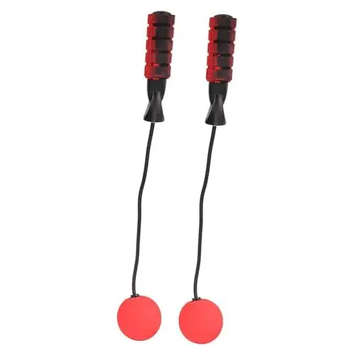 Produktbild: KICHOUSE 1 Paar Fitness-springseil Gewichtet Kabellos Stumm Workout Für Frauen Und Erwachsene Robustes Design