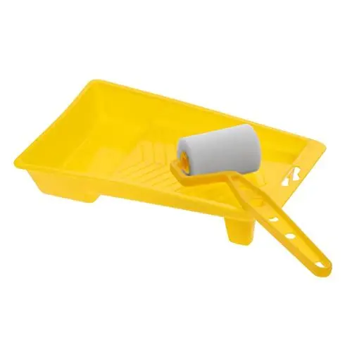 Produktbild: KICHOUSE Malerrollen-Set 5 1 cm -farbrolle Und Schwammpinsel Vielseitig Einsetzbar Für Decken Und Zierleisten Für