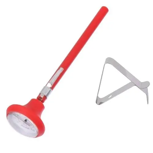 Produktbild: KICHOUSE Thermometer Für Fritteuse Und Haushaltsofen Kaffeethermometer Mit Clip Geeignet Aus Hochwertigem Langlebig