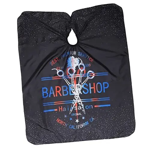 Produktbild: KICHOUSE 1 Stück Haarfärbe Schal Salon Haarumhang Haarschneideschürze Salon Haartuch Haarumhang Schal Haarfärbe Umhang Haarschneideumhang Stylist Schneidschürze Friseurbedarf