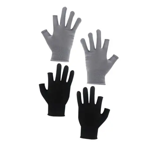 Produktbild: KICHOUSE Nylon Radfahren Handschuhe Nicht-Grip Erwachsene Fitness Reiten Handschuhe Für