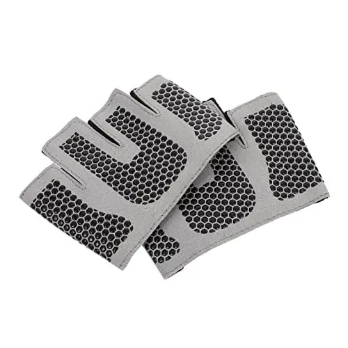 Produktbild: KICHOUSE 2st Halbfinger-Handschuhe Sport-Fitness-Handschuhe Training Anti-Handschuhe Fingerhandschuhe Trainieren Trainingshandschuhe Zum Drücken Von Kurzhanteln Frauen Handschuhe Kunstleder