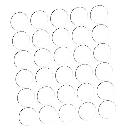 Produktbild: KICHOUSE 30St Dichtung fußmatte erdungsmatte rutschfeste unterlage Floor mat Stoßstangenpolster für Schränke Möbelstoßstangen Binder Anti-Rutsch-Protektoren -Rutschmatten Gummi Transparent