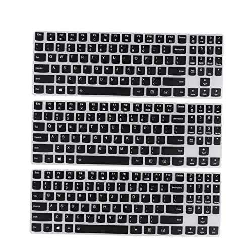 Produktbild: KICHOUSE Tastaturfolie 3 Stück R720-laptop-tastaturabdeckung Silikon-schutzfolie Verhindert Verschütten und Flecken